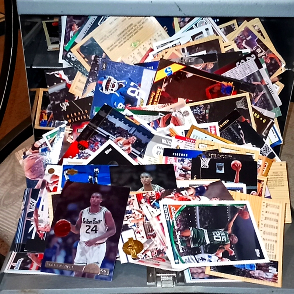 150 Basketball Cards Topps, Classic & Fleer